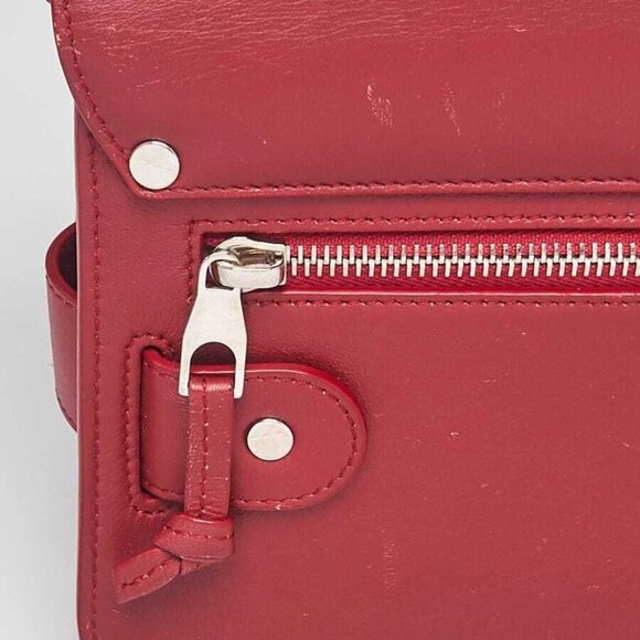 Proenza Schouler Red Leather PS11 Mini Classic Bag - Picture 9 of 11